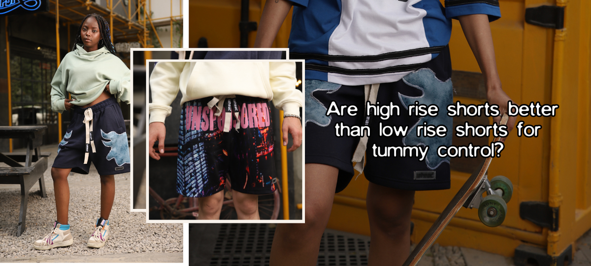 Are high rise shorts better than low rise shorts for tummy control ...