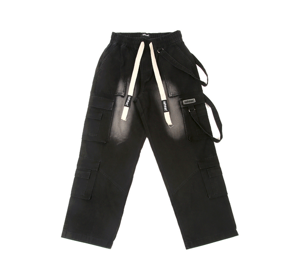 デニム・ジーパン NOT4NERD Card Wallet Wide Denim Pants Black PT025BK ヴィンテージワイドデニムパンツ | ファッション通販サイト NUGU